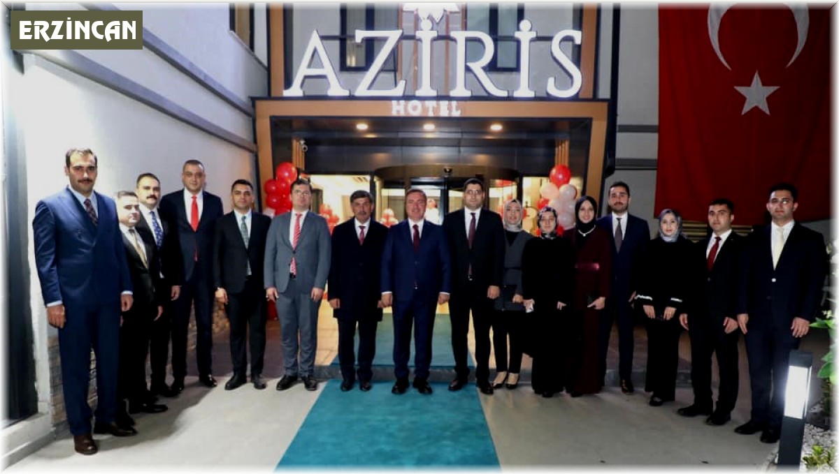 Erzincan'da Cumhuriyet Bayramı resepsiyonu