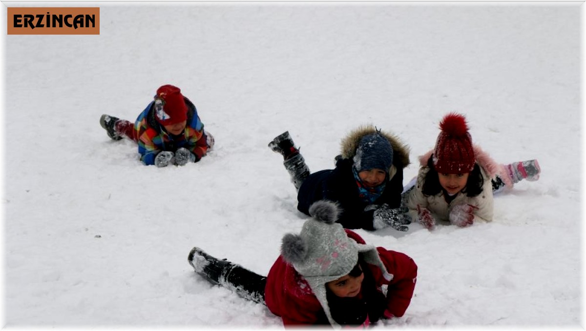 Erzincan'da eğitime kar tatili