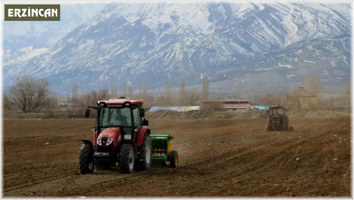 Erzincan'da ekilmeyen arazi kalmayacak
