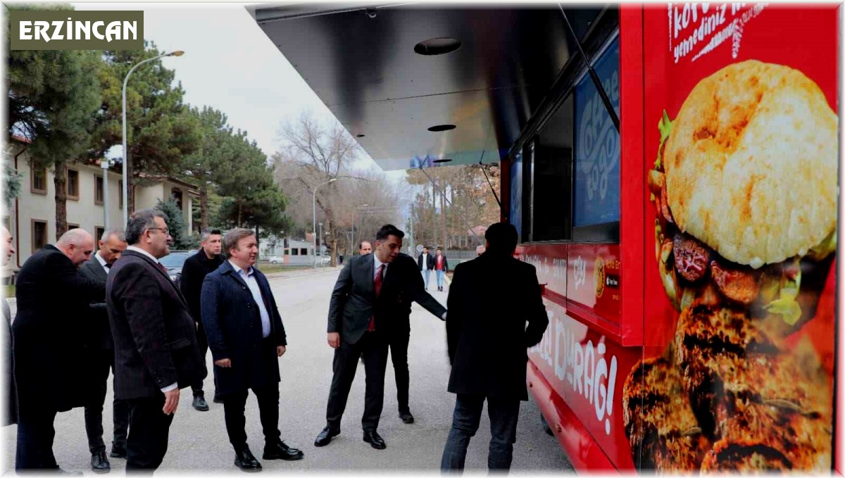 Erzincan'da etkinliklerde köfte sucuk aracı hizmet verecek