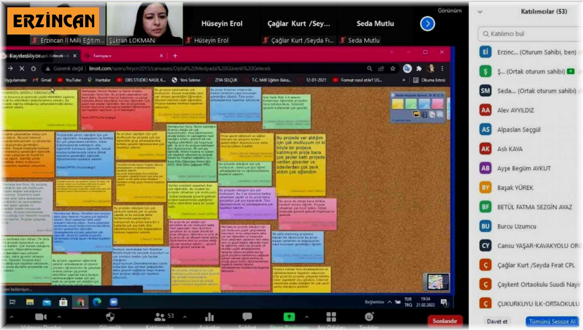 Erzincan'da "eTwinning Örnek Proje İncelemeleri" 2'nci toplantısı yapıldı