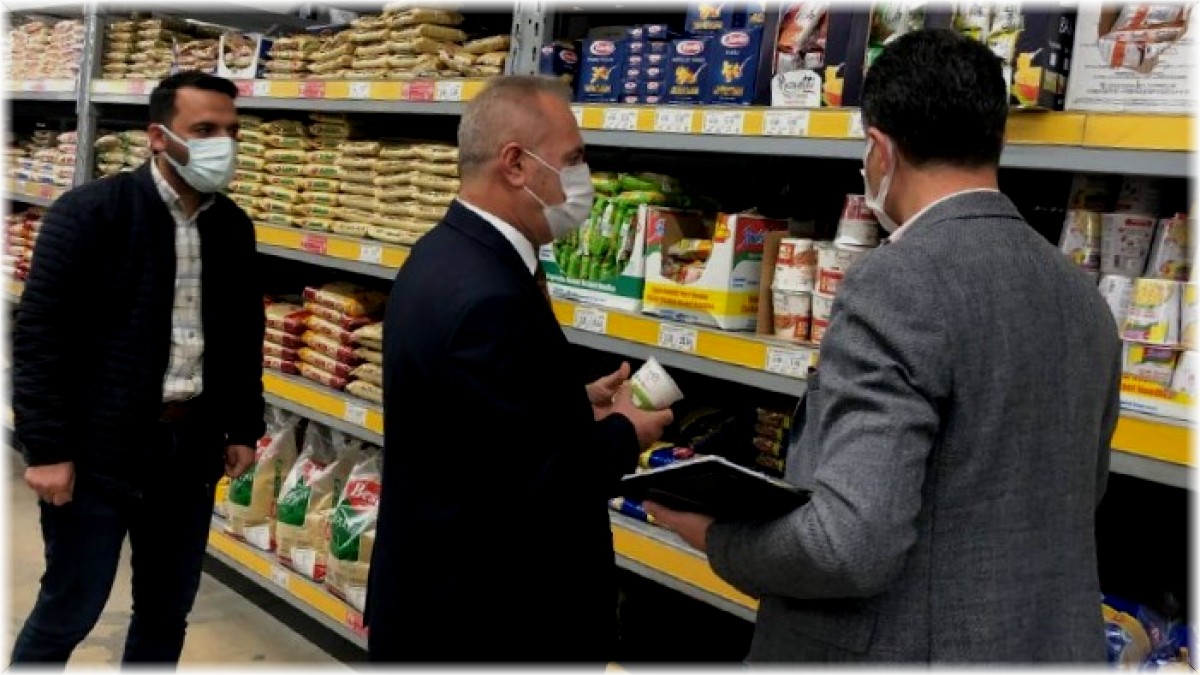 Erzincan'da 'fahiş fiyat' gıda denetimi yapıldı