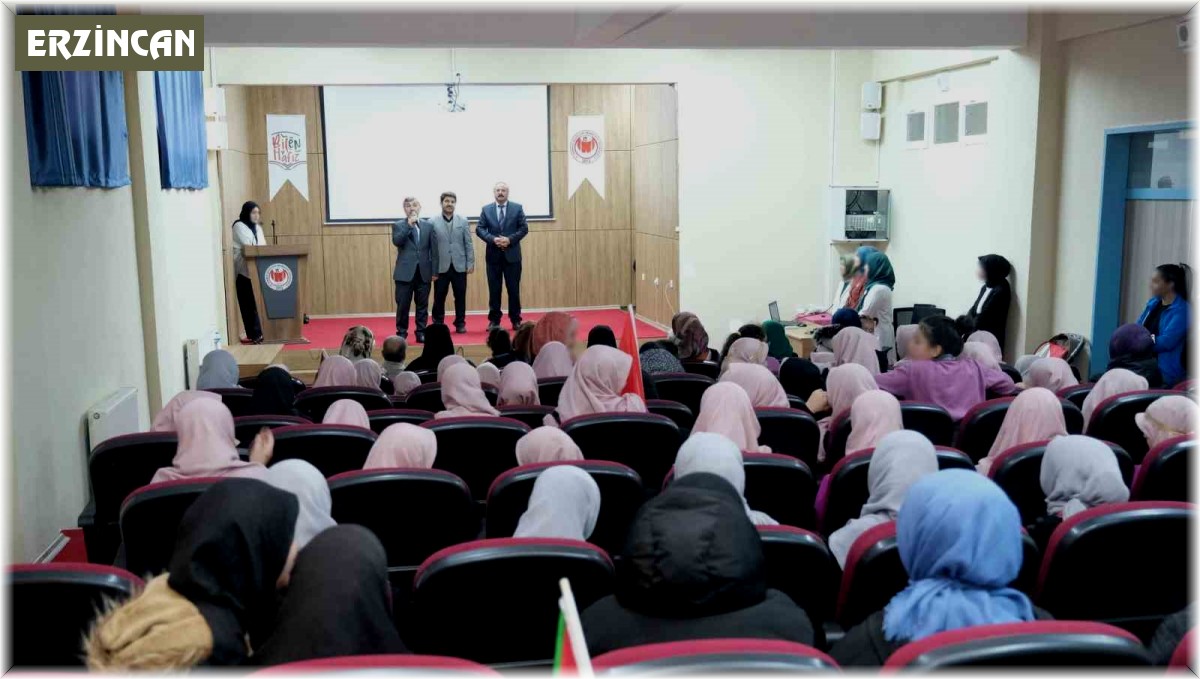 Erzincan'da 'Filistin İçin Tek Yürek' programı düzenlendi