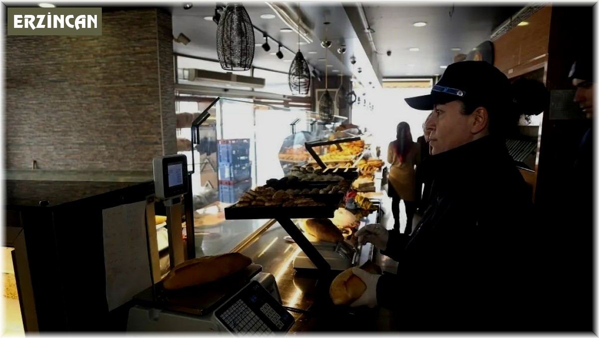 Erzincan'da fırın ve unlu mamuller üreten işletmeler denetlendi