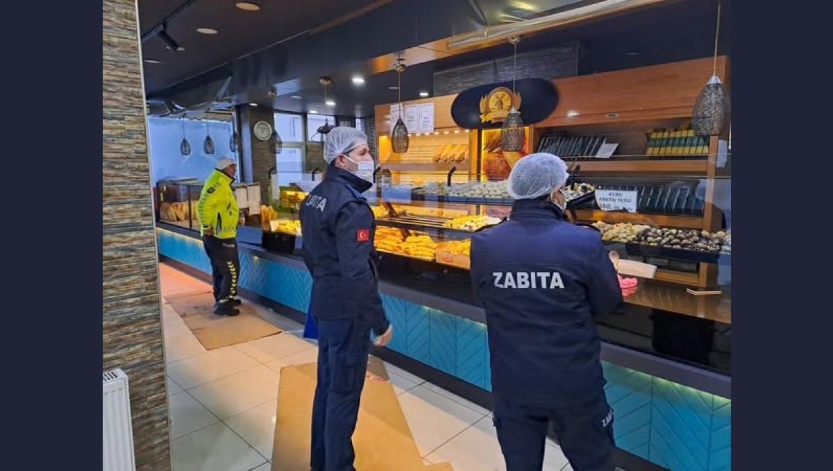 Erzincan'da fırınlarda gramaj ve hijyen denetimi gerçekleştirildi