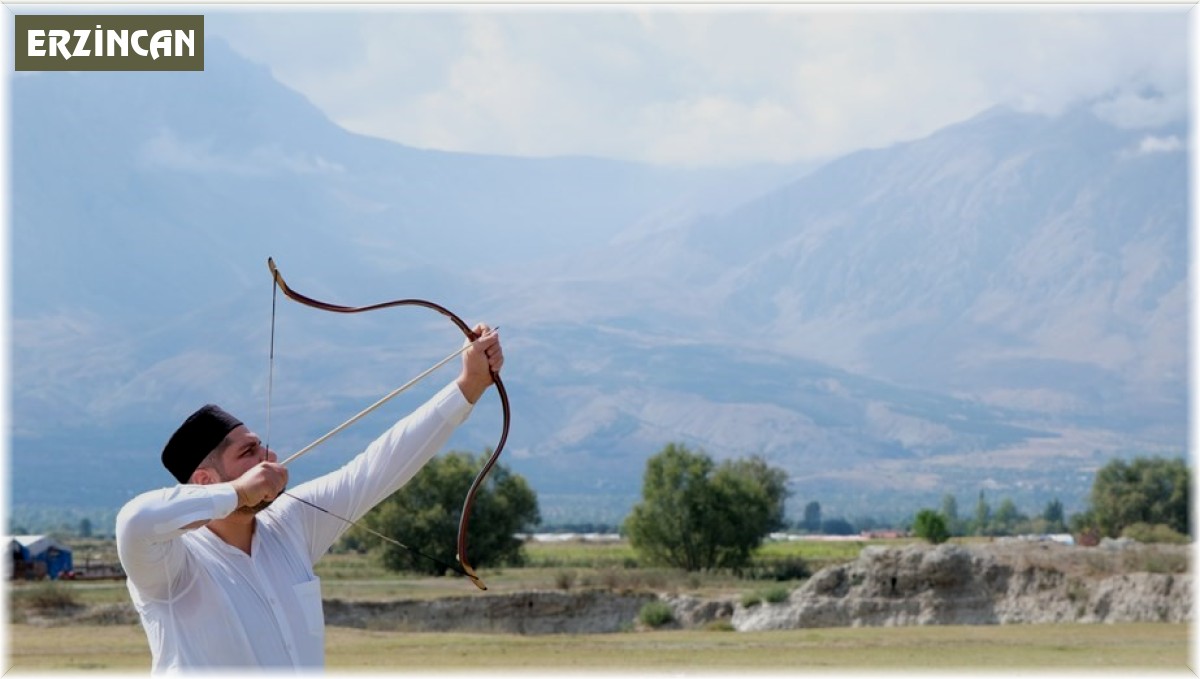 Erzincan'da Geleneksel Türk Okçuluğu heyecanı