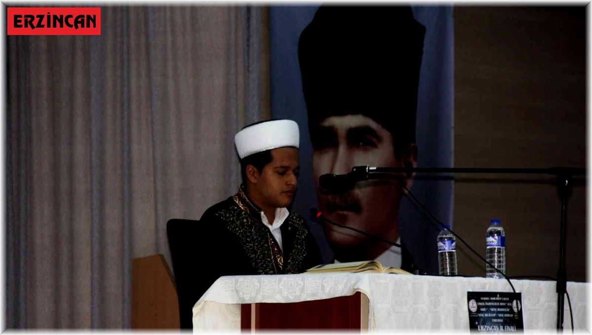 Erzincan'da Genç Sadâ, Genç Muhafızlar, Genç Bilaller, Genç Hatipler il finali yapıldı