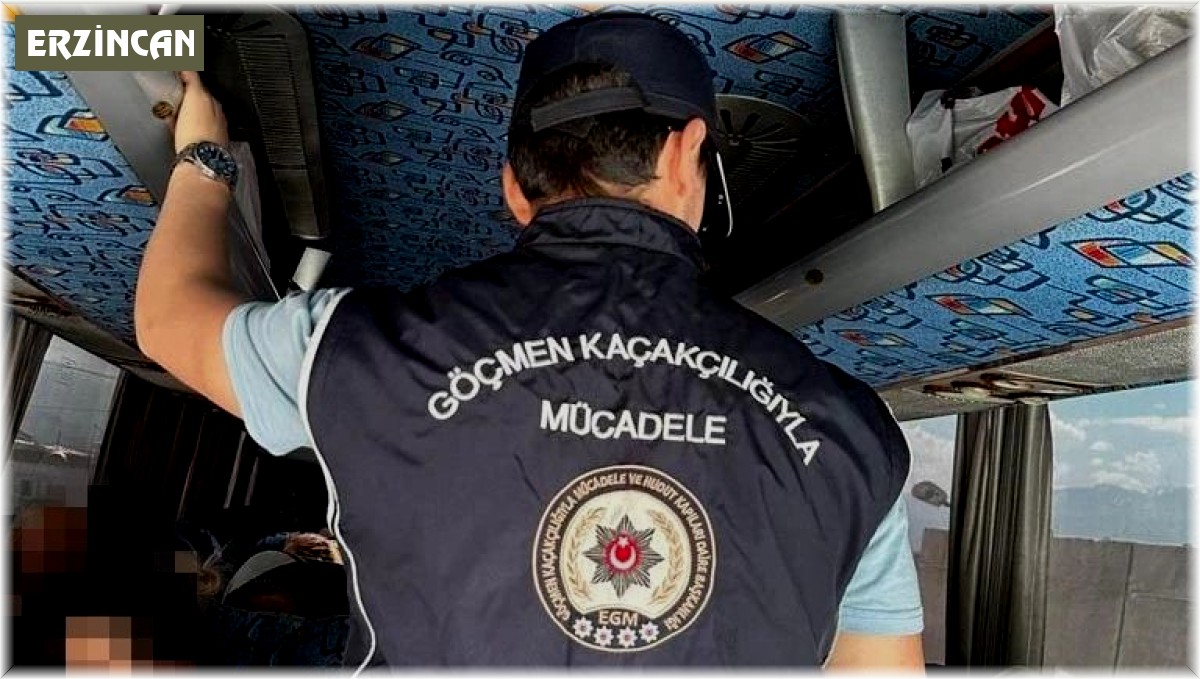 Erzincan'da Huzur Operasyonu gerçekleştirildi