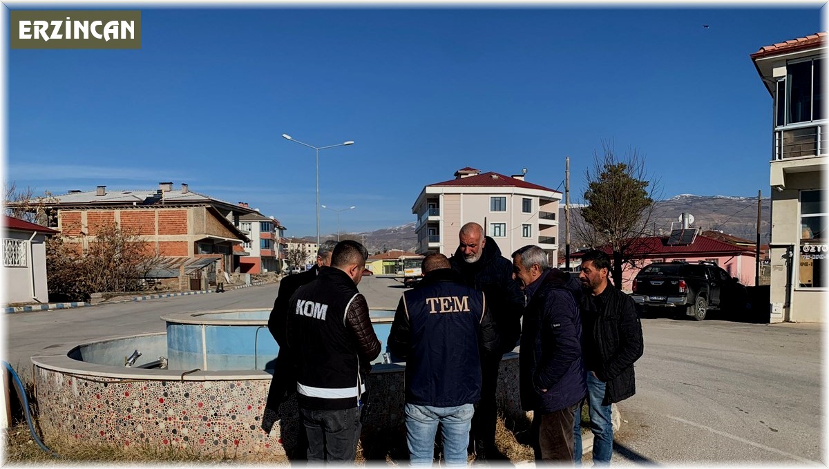 Erzincan'da Huzurlu Sokaklar Uygulaması