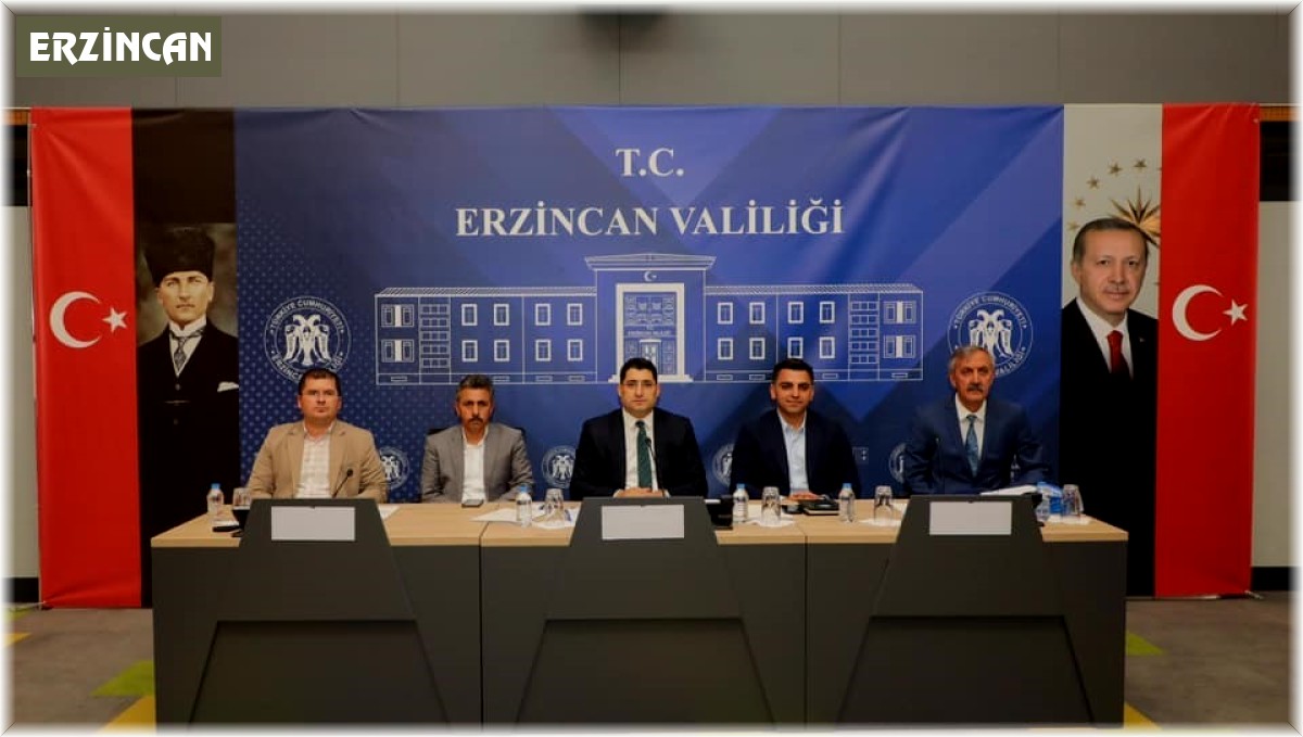 Erzincan'da İl Koordinasyon Kurulu Toplantısı yapıldı