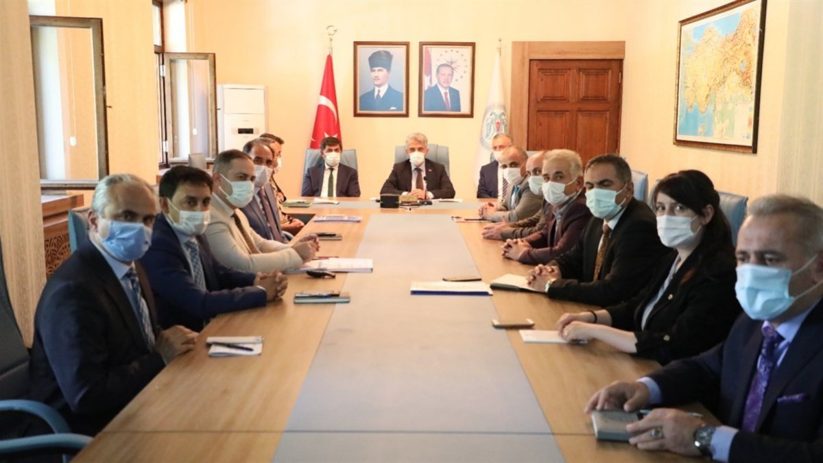 Erzincan'da İl Pandemi Kurulu toplantısı yapıldı