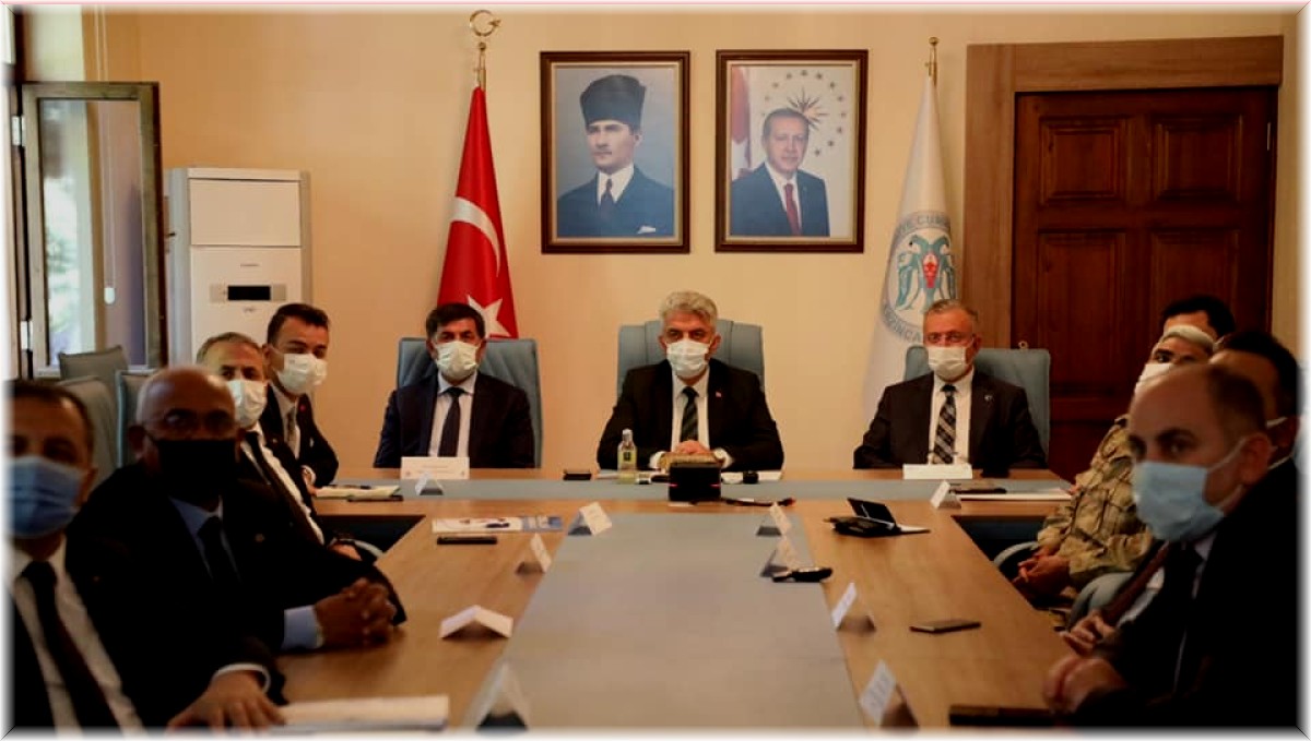 Erzincan'da İl Pandemi Kurulu toplantısı yapıldı