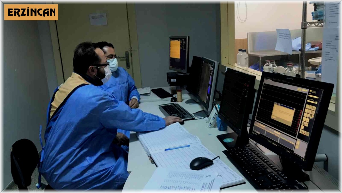 Erzincan'da, ilk böbrek anjiyosu yapıldı