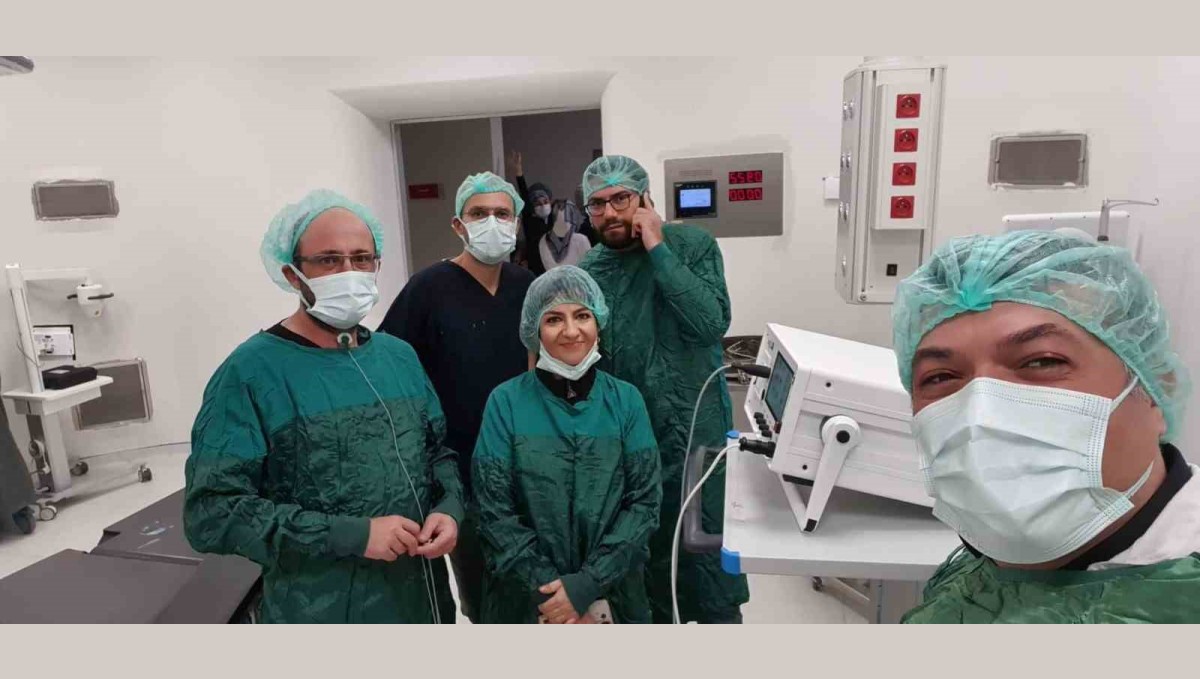 Erzincan'da ilk EKT uygulaması başarıyla gerçekleştirildi