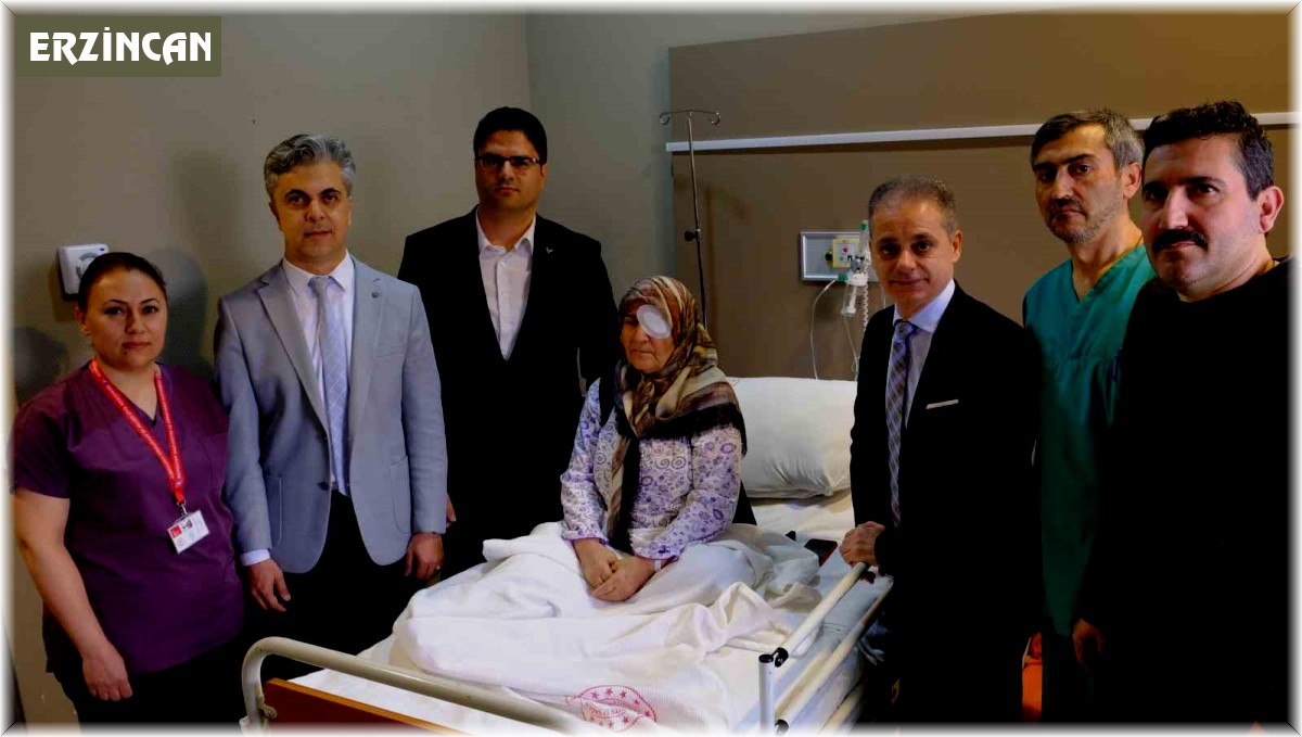 Erzincan'da ilk kornea nakli yapıldı
