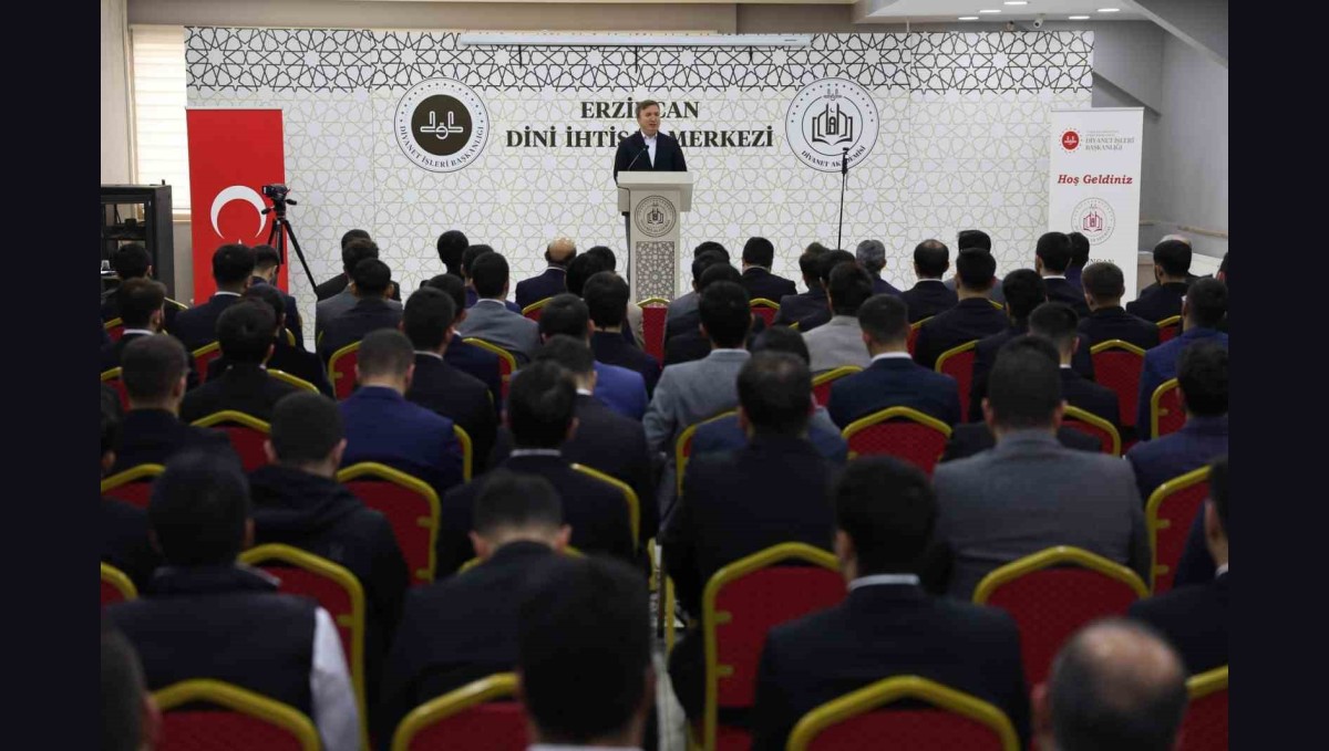 Erzincan'da imam adaylarına 'merhamet' vurgusu