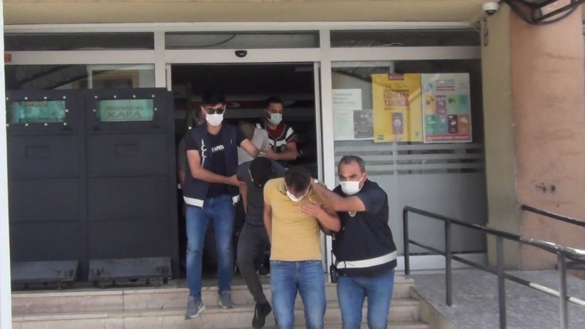 Erzincan'da kablo hırsızlığı iddiasıyla 3 şüpheli yakalandı