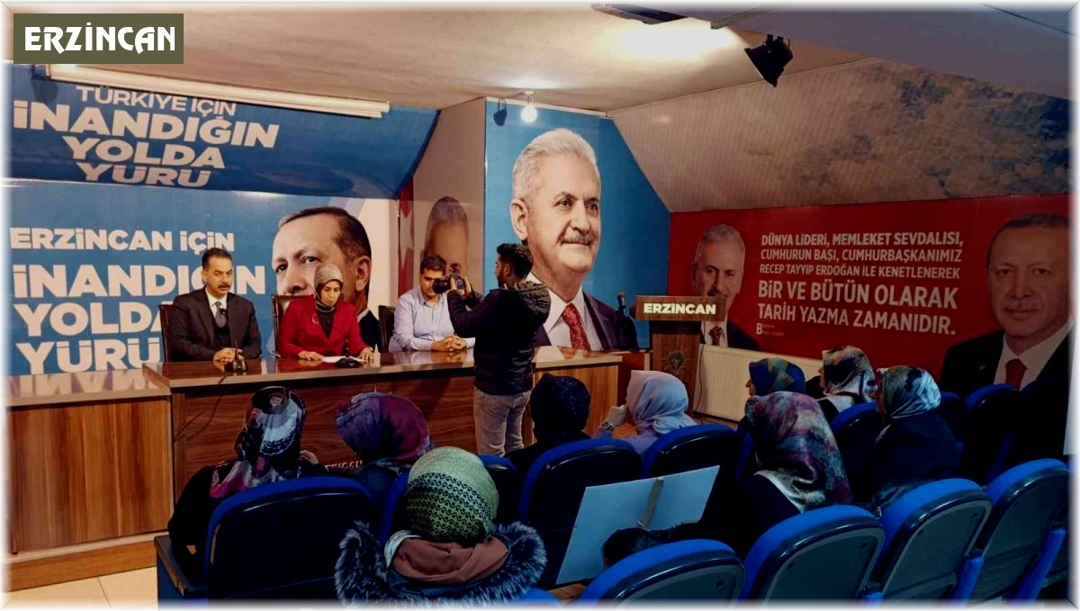 Erzincan'da kadına yönelik şiddete karşı basın açıklaması yapıldı