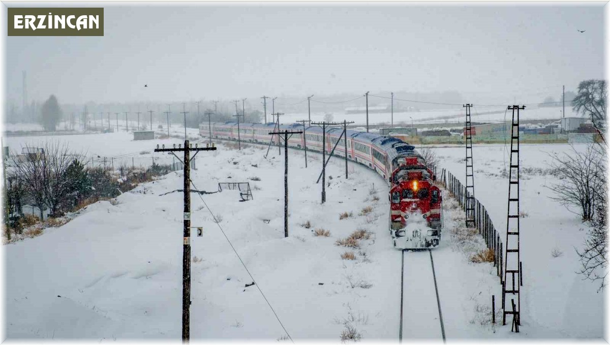 Erzincan'da kartpostallık kış fotoğrafları