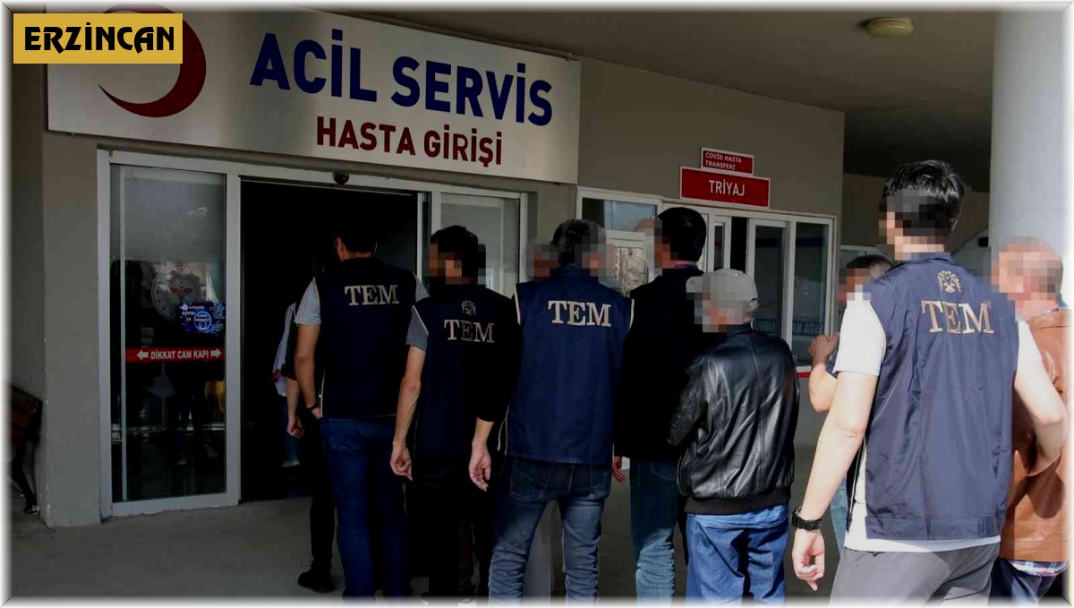 Erzincan'da kesinleşmiş hapis cezası bulunan 10 FETÖ'cü yakalandı