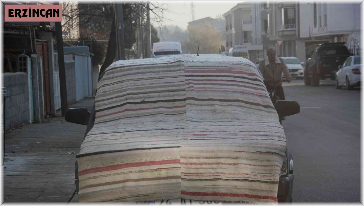 Erzincan'da kırağı ve buzlanmaya karşı battaniye önlemi