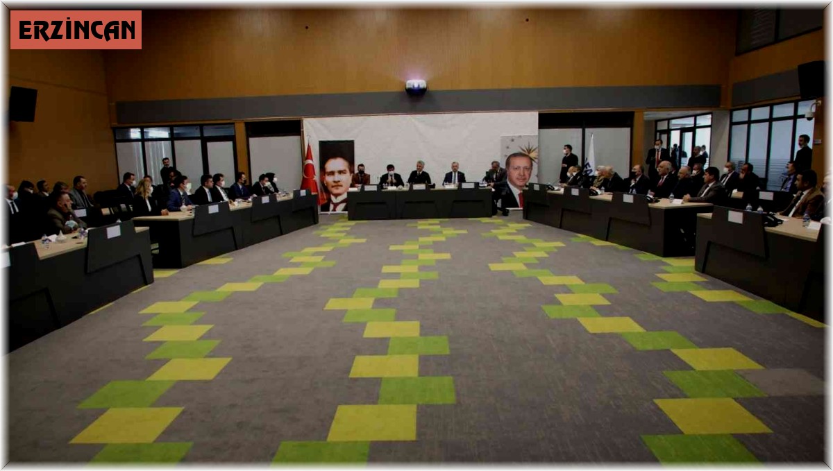 Erzincan'da Koordinasyon Kurulu toplantısı yapıldı