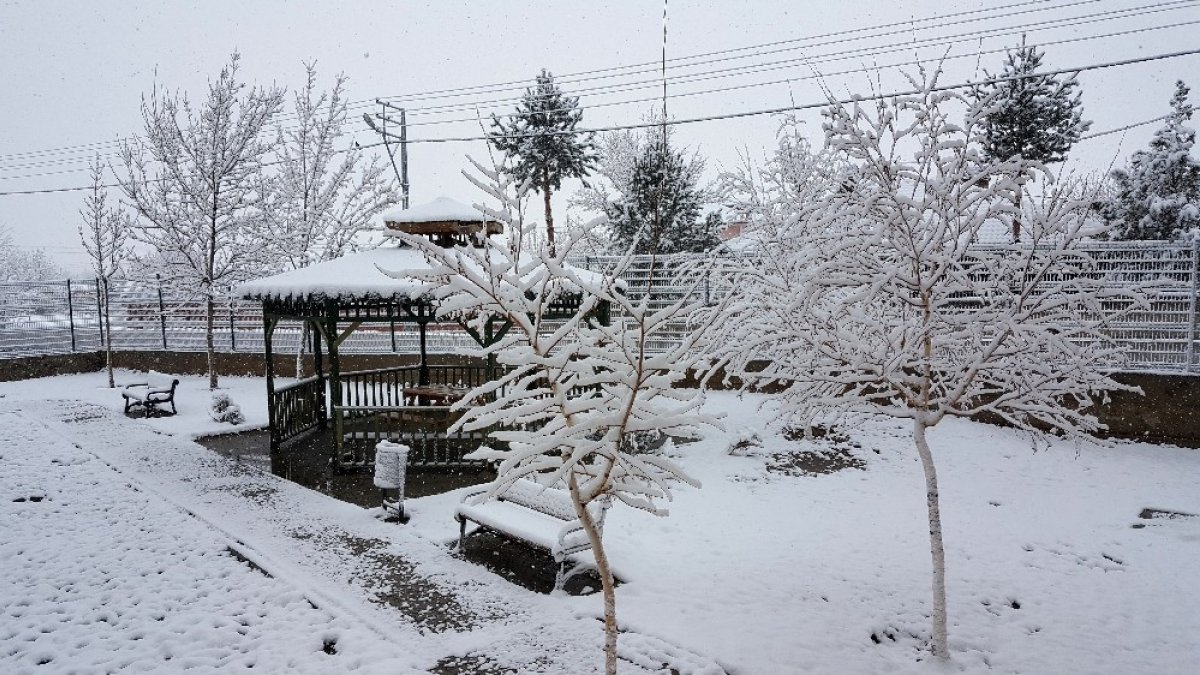 Erzincan'da kuvvetli kar yağışı ve zirai don uyarısı