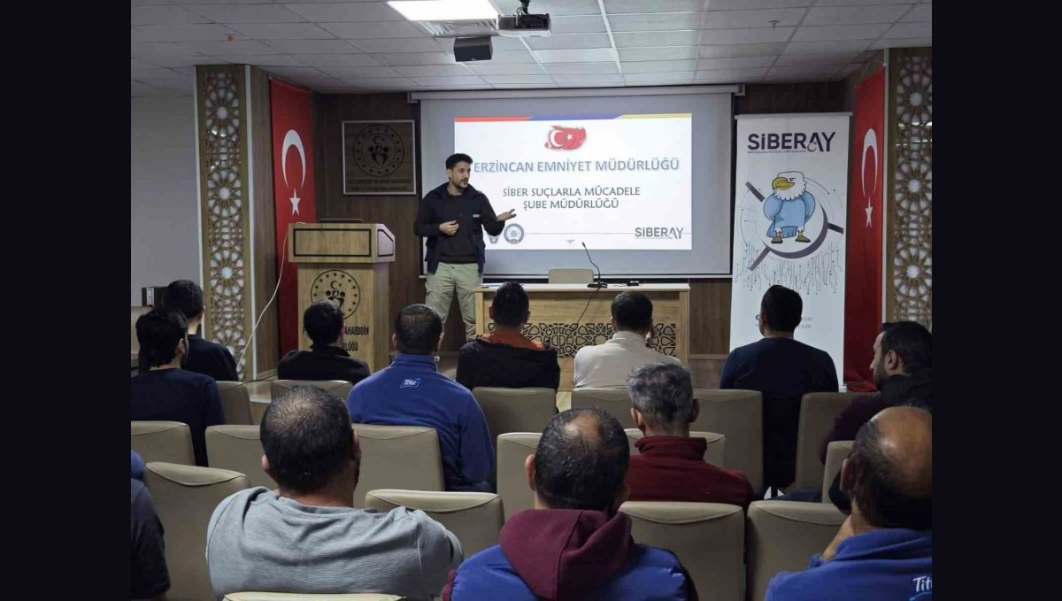 Erzincan'da KYK öğrencilerine siber farkındalık semineri