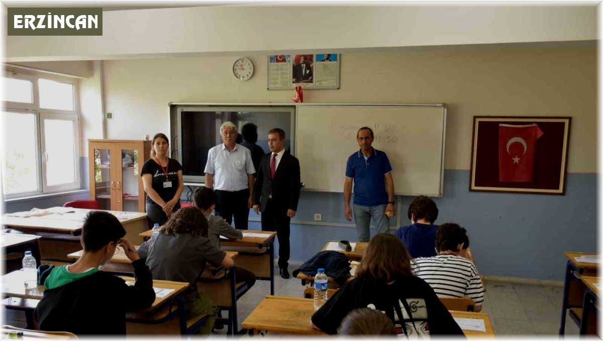 Erzincan'da LGS başarıyla tamamlandı