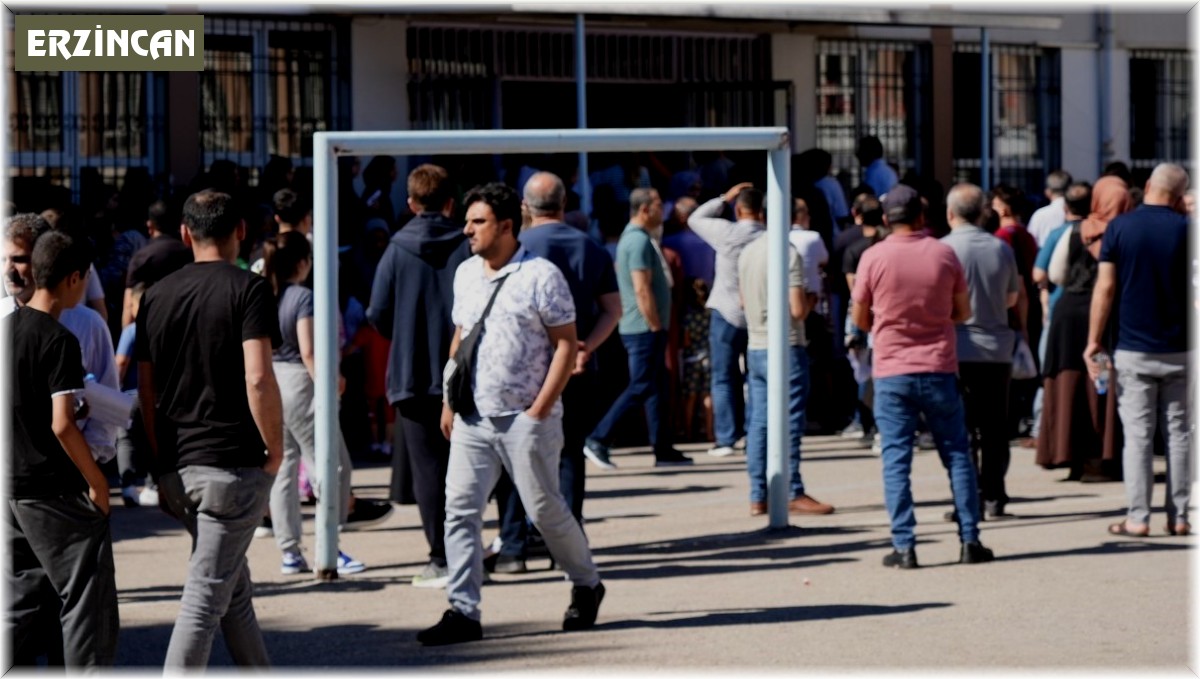Erzincan'da LGS heyecanı