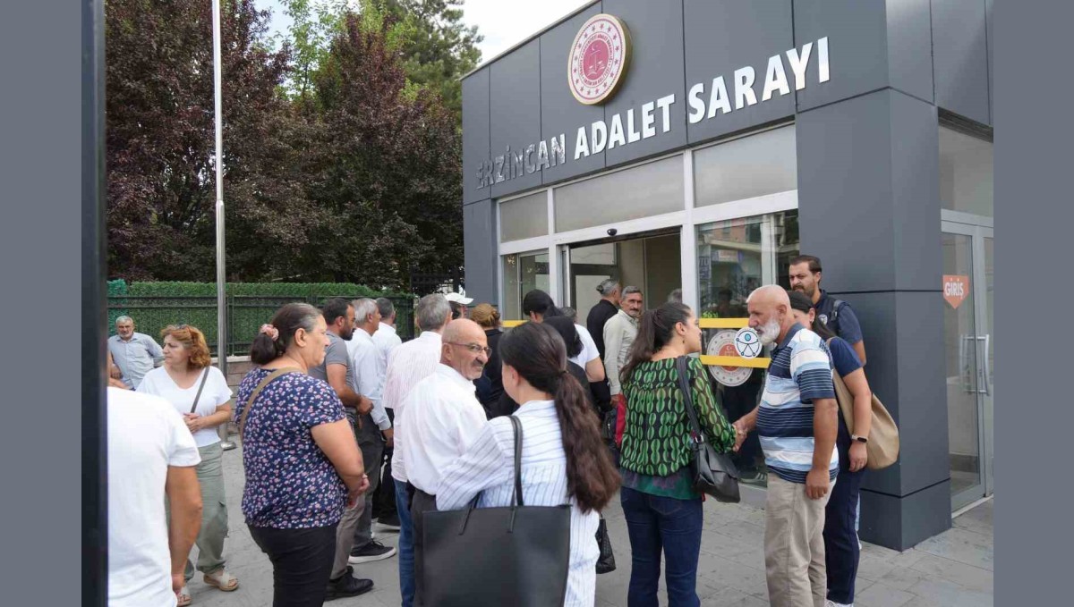 Erzincan'da maden ocağı davasının üçüncü duruşması başladı