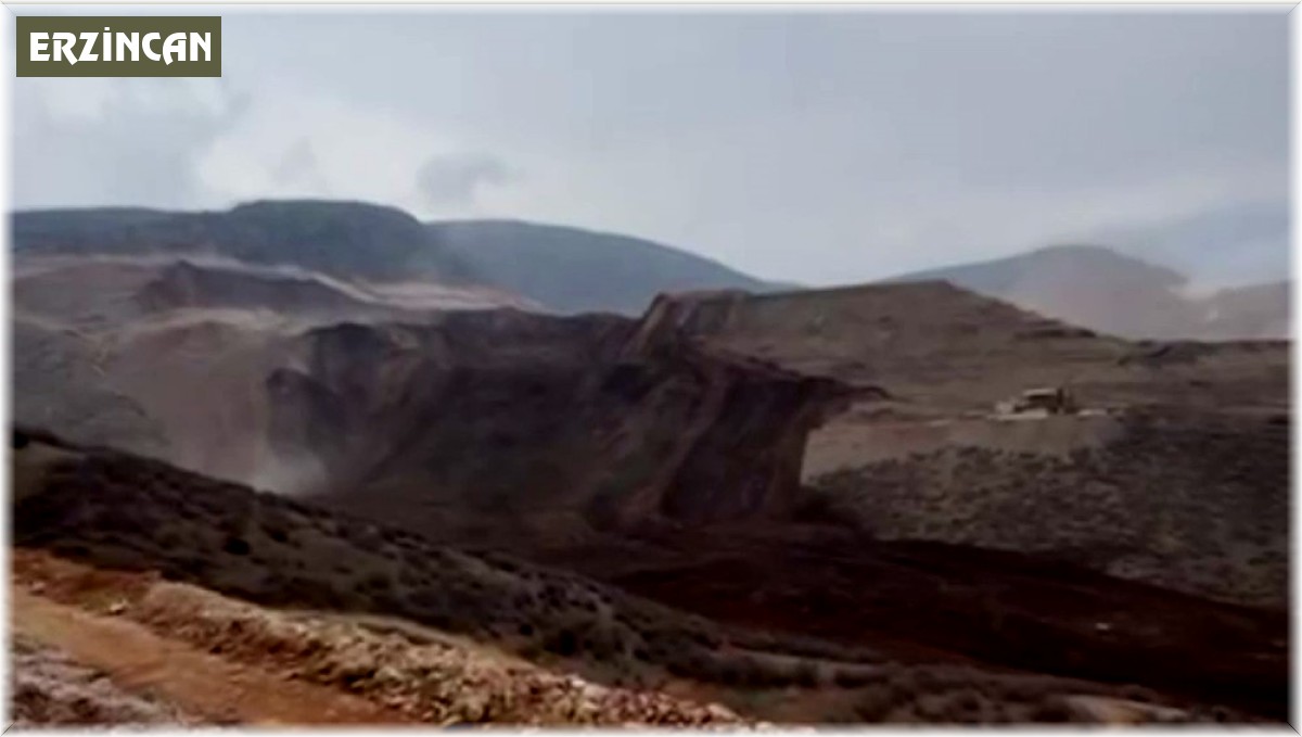 Erzincan'da maden sahasında toprak kayması: En az 9 kişi toprak altında