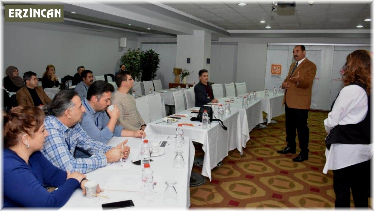 Erzincan'da METEK eğitim toplantısı yapıldı