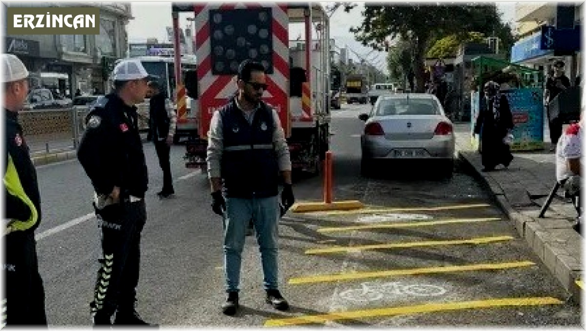 Erzincan'da motosikletler kaldırımları işgal edemeyecek!