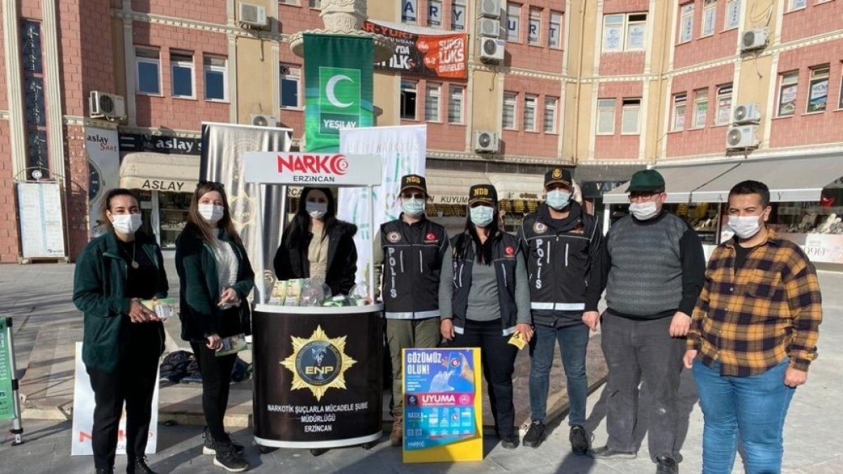 Erzincan'da Narkorehber faaliyetleri devam ediyor