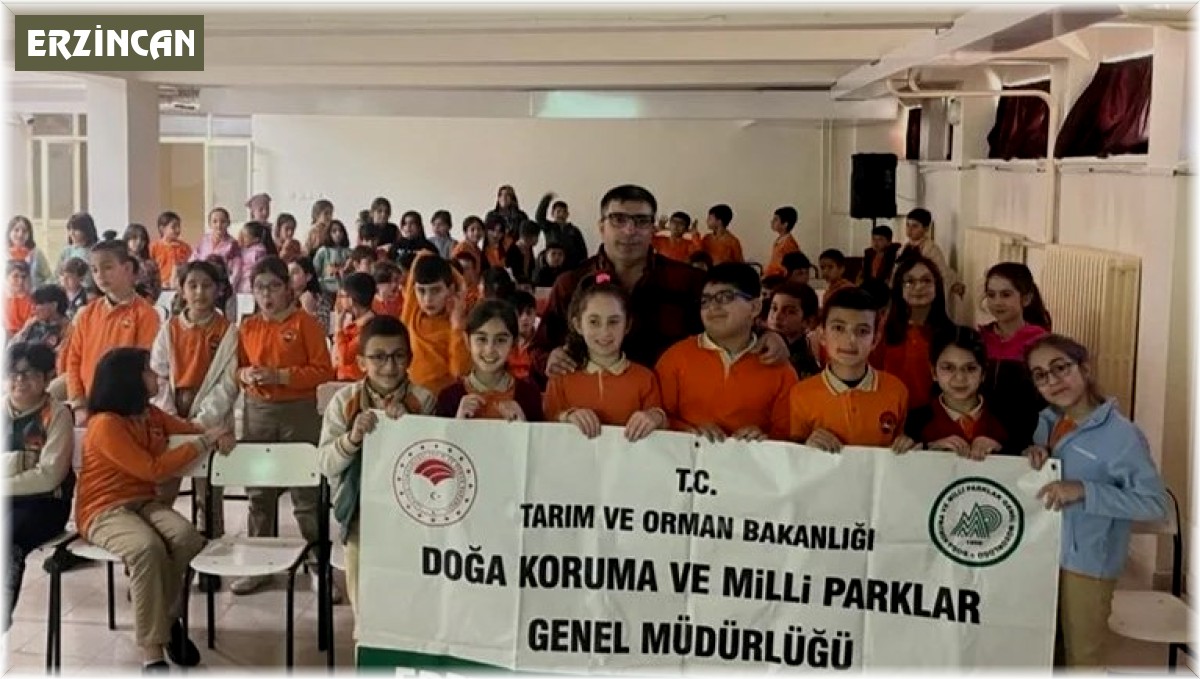 Erzincan'da öğrencilere doğa bilinci aşılanıyor