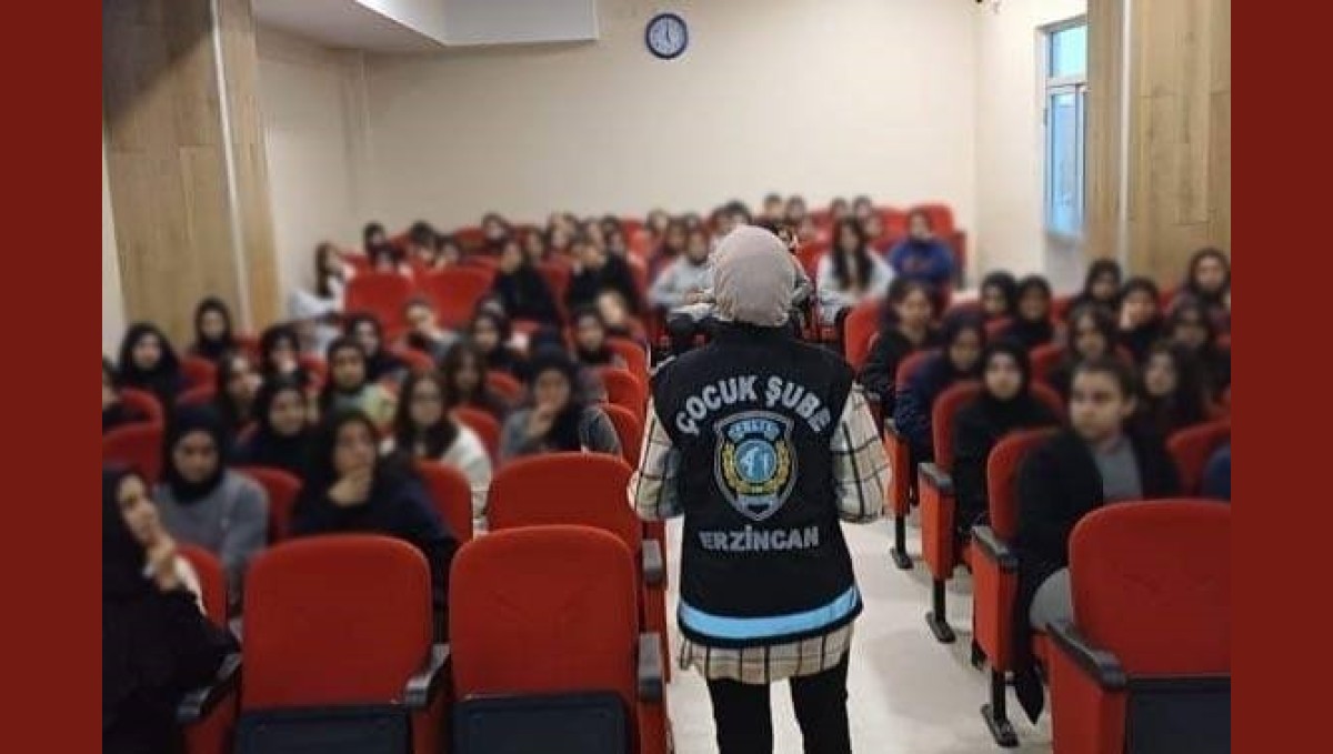 Erzincan'da öğrencilere güvenlik ve siber farkındalık eğitimi