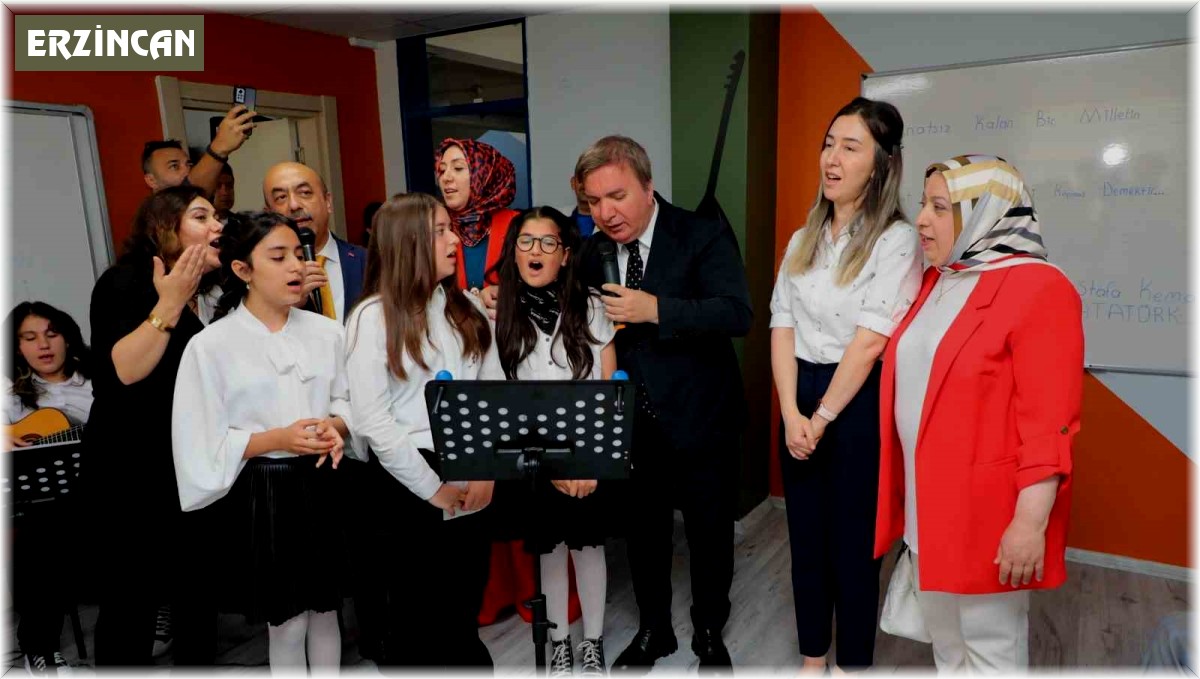 Erzincan'da okullarda kurulan müzik atölyelerinde geleceğin sanatçıları yetişecek