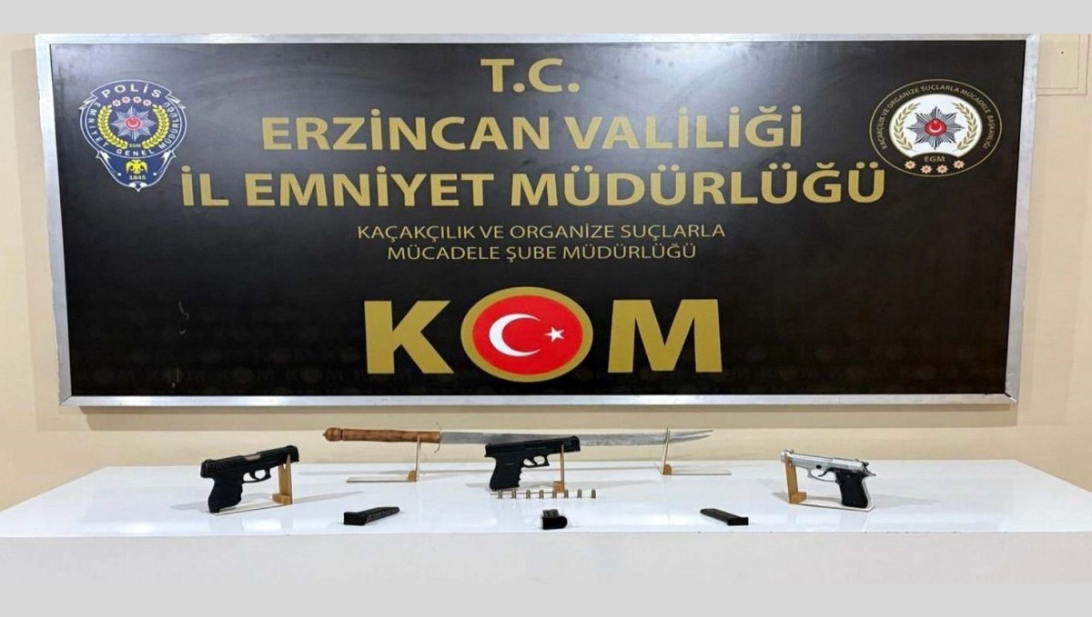 Erzincan'da organize operasyon