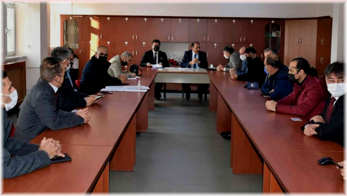 Erzincan'da ortaokul müdürleri ile genel değerlendirme toplantısı yapıldı