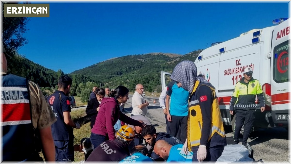 Erzincan'da otobüs kazası: 1 ölü, 41 yaralı