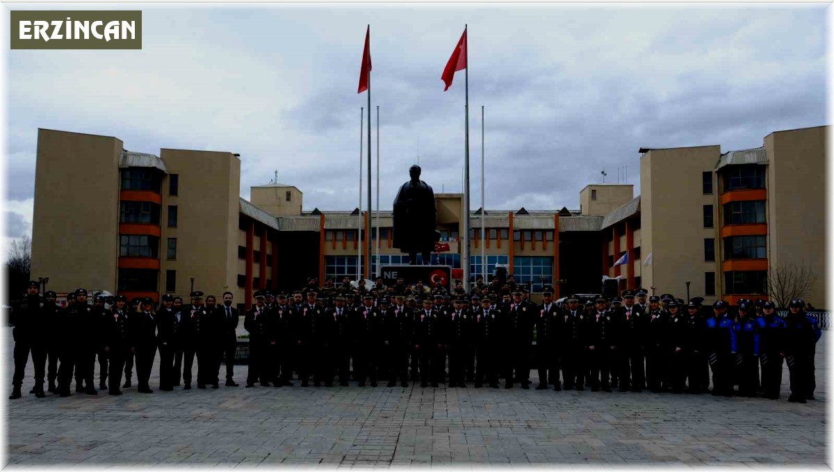 Erzincan'da Polis Teşkilatı'nın 178. yılı kutlandı