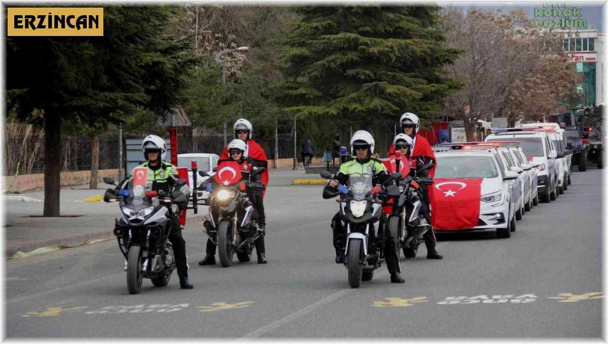 Erzincan'da polis teşkilatının 177. yılı coşkuyla kutlandı