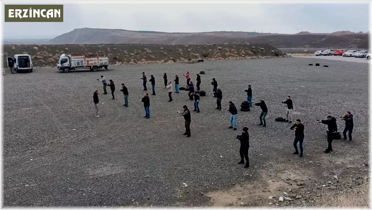 Erzincan'da polislere terör ve asayiş olaylarına müdahale eğitimi