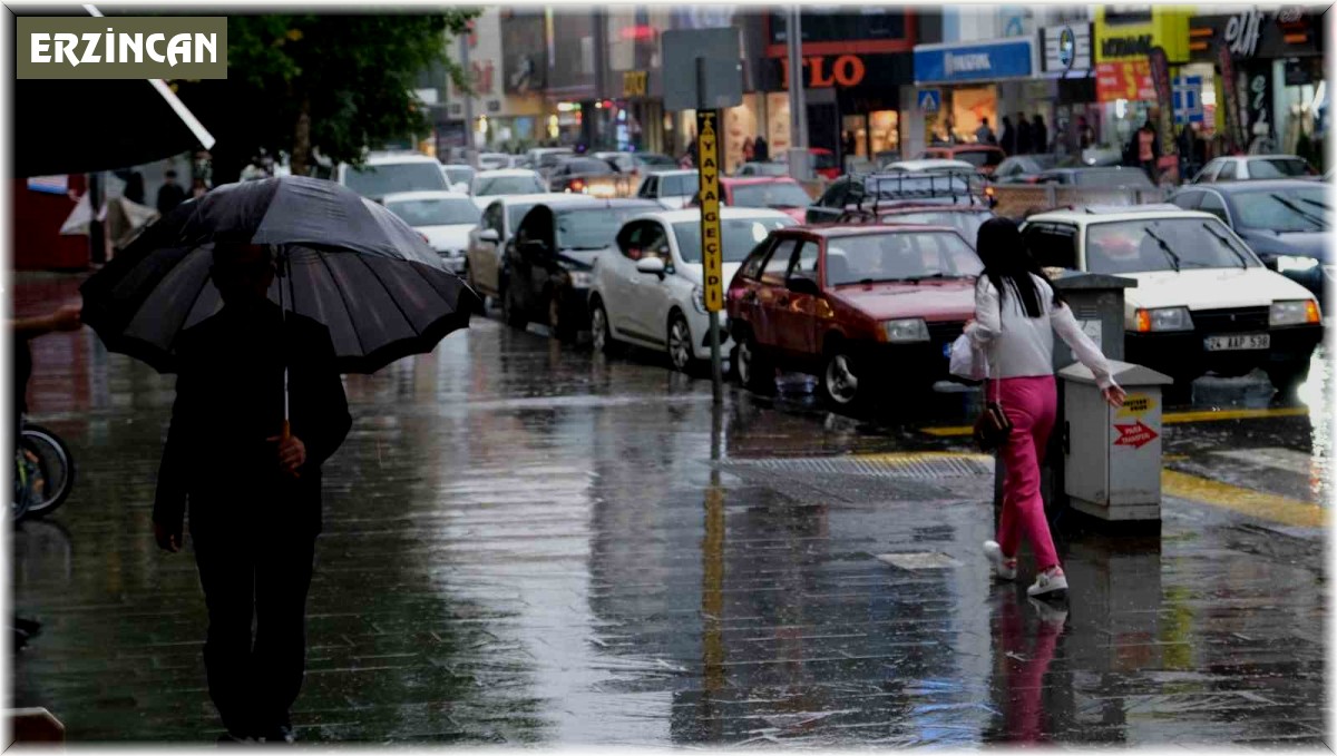 Erzincan'da sağanak yağış bekleniliyor