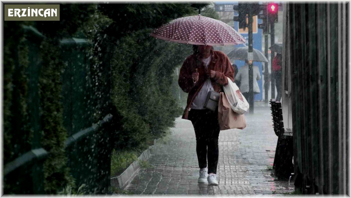 Erzincan'da sağanak yağış bekleniyor