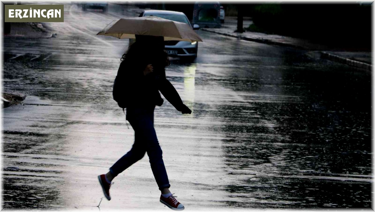 Erzincan'da sıcaklık düşüyor sağanak yağış bekleniyor