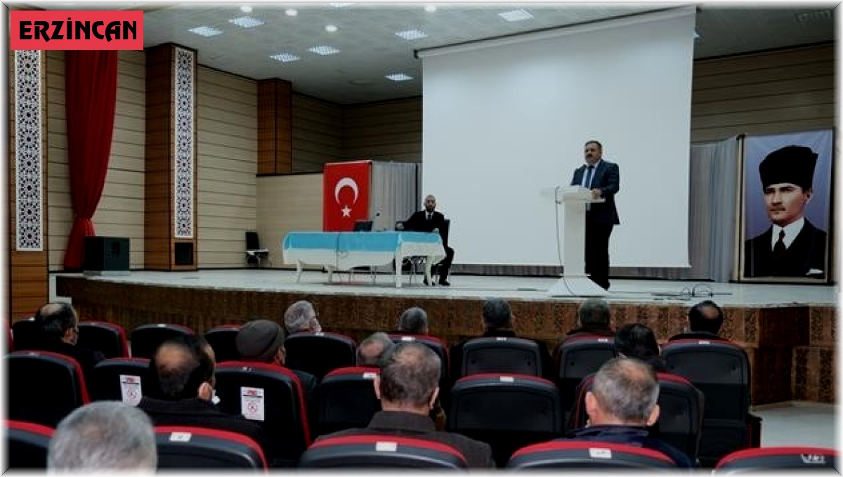 Erzincan'da Şubat ayı mutat personel toplantısı yapıldı