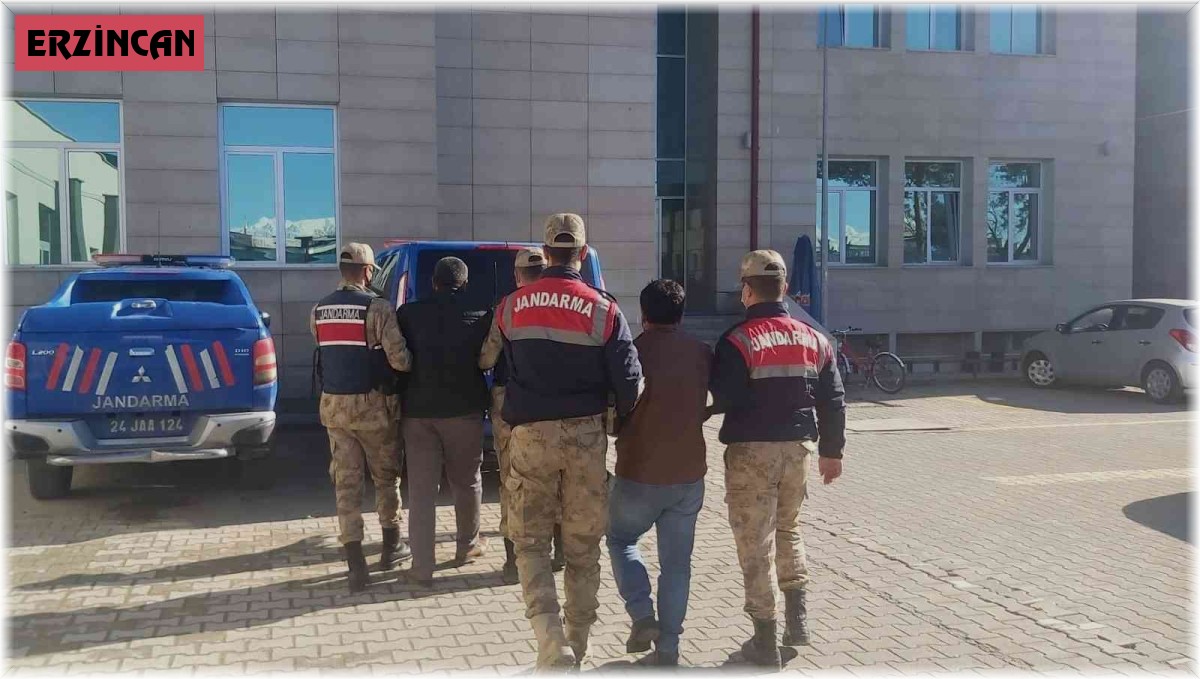Erzincan'da sulama vanalarını çalan 2 kişi tutuklandı