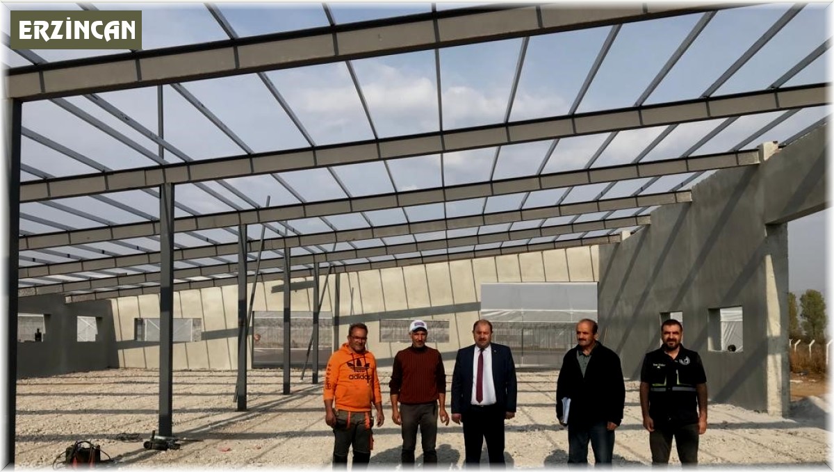 Erzincan'da tarımsal yatırımlar devam ediyor